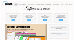 Desktop Screenshot of intoweb.co.za