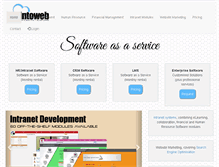 Tablet Screenshot of intoweb.co.za